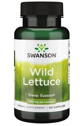 Swanson - Full Spectrum Wild Lettuce, 450mg - 60 caps - Nutri.se